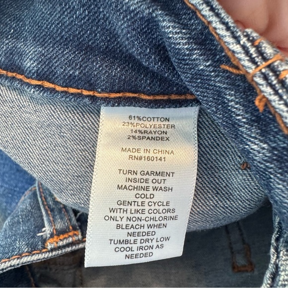 Daily Threads Women’s Ankle Straight High Rise Size 2 Jeans - Picture 7 of 7